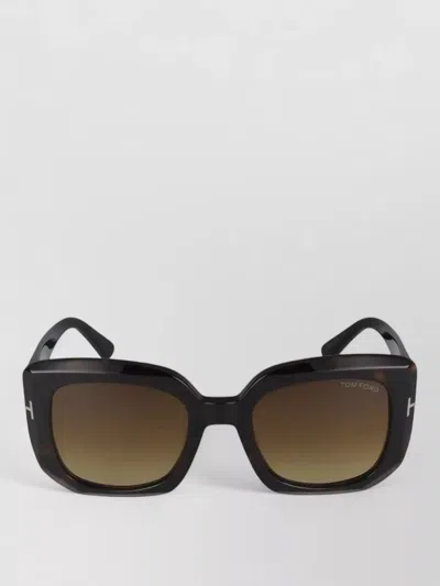 Tom Ford Square Sunglasses Ft1220 Thick Arms Design
