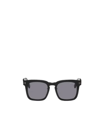 Tom Ford Square Sunglasses In Gray