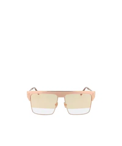 Tom Ford Square Sunglasses In Nude
