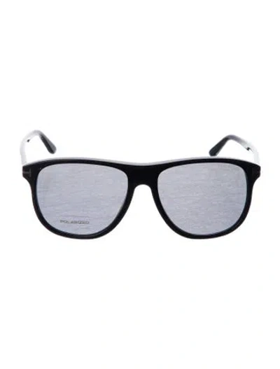 Pre-owned Tom Ford Square Tinted Sunglasses In Black
