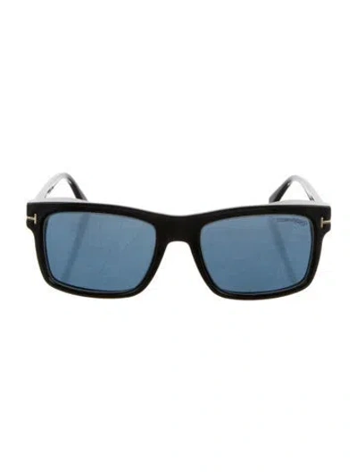 Pre-owned Tom Ford Square Tinted Sunglasses In Black