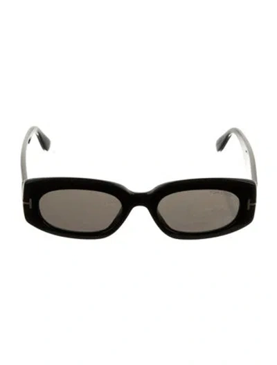 Pre-owned Tom Ford Square Tinted Sunglasses In Black