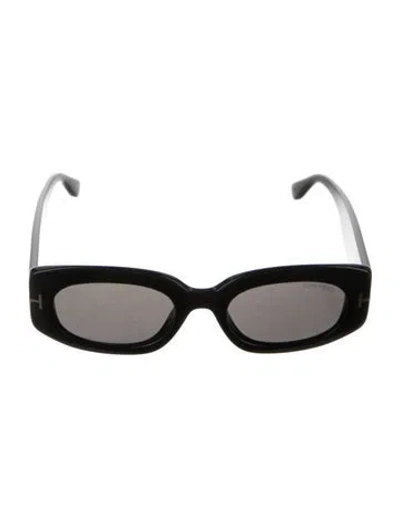 Pre-owned Tom Ford Square Tinted Sunglasses In Black