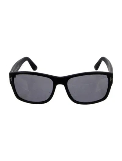 Pre-owned Tom Ford Square Tinted Sunglasses In Black
