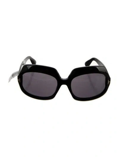 Pre-owned Tom Ford Square Tinted Sunglasses W/ Tags In Black