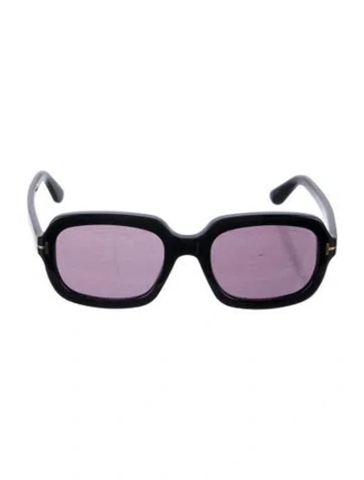 Pre-owned Tom Ford Square Tinted Sunglasses W/ Tags In Black
