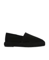 Tom Ford Barnes Collapsible-heel Suede Espadrilles In Black