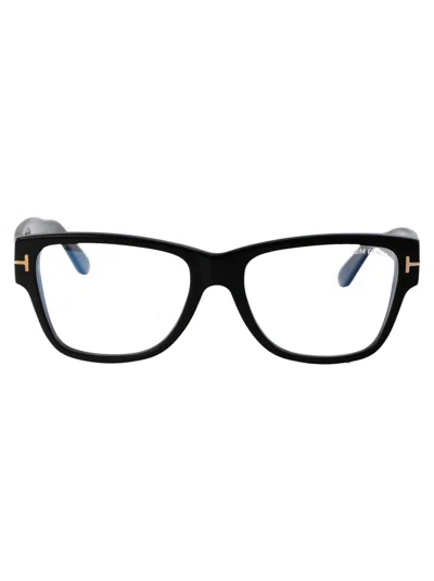 Tom Ford Nero Lucido Acetate Optical Glasses In Black