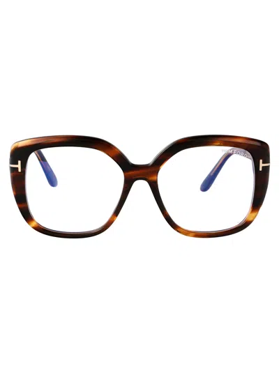 Tom Ford Avana Colorata Acetate Optical Glasses In Multi