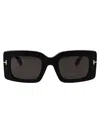 Tom Ford Eyewear Cielle Oval Frame Sunglasses