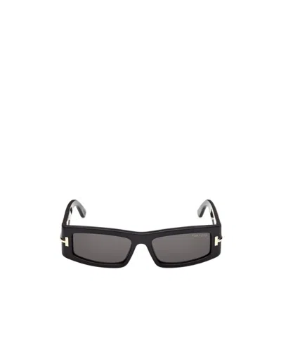 Tom Ford Square-frame Acetate Sunglasses In Black