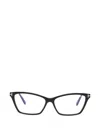 Tom Ford Square-frame Glasses In Black