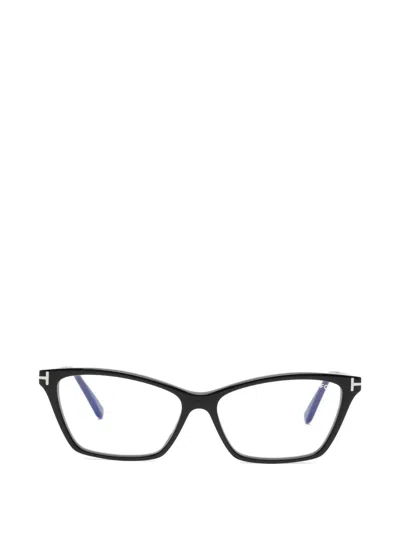 Tom Ford Square-frame Glasses In Black