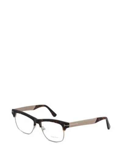 Tom Ford Square-frame Glasses In Black