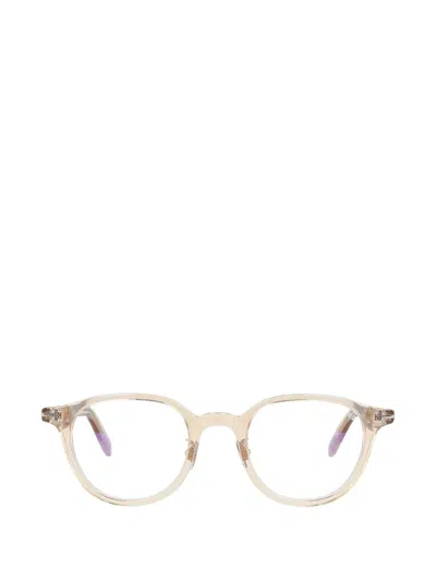 Tom Ford Square-frame Glasses In Neutral