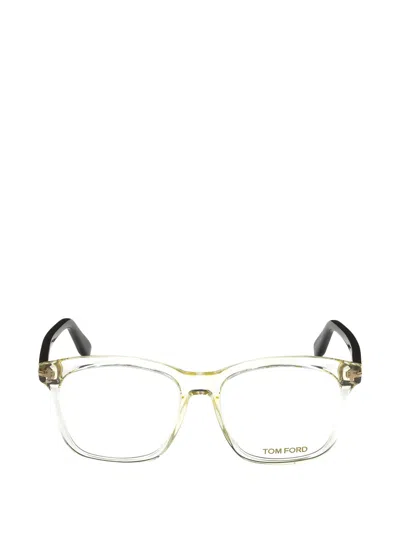 Tom Ford Square-frame Glasses In Schwarz