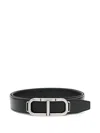 Tom Ford Stadium T Belt In Black