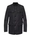 Tom Ford Stand Collar Jacket In Black