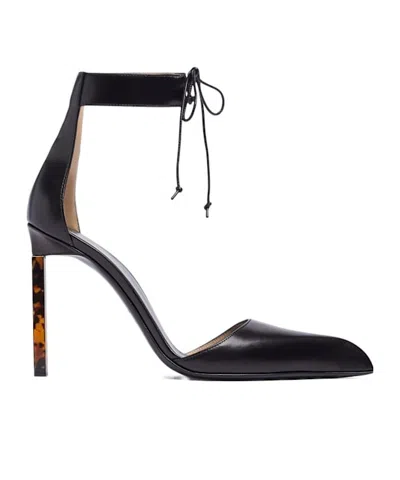 Tom Ford Stiletto Heels With Ankle Strap In Black