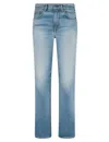Tom Ford Stone Washed Denim Straight Fit Pants In Blue