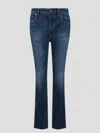 TOM FORD TOM FORD STONE WASHED DENIM STRAIGHT FIT JEANS