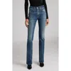 Tom Ford Stonewashed Bootcut Jeans In Hb772 Mid Blue