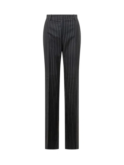 Tom Ford Straight Boyfriend Trousers In Black