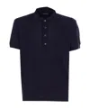 Tom Ford Polo Shirt With Button Placket And Collar In Black