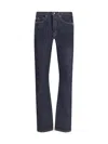 Tom Ford Contrast-stitching Straight-leg Jeans In Blue