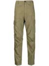 Tom Ford Straight-leg Cotton Trousers In Green
