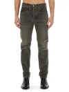 Tom Ford Straight Leg Jeans Belt Loops In Grey