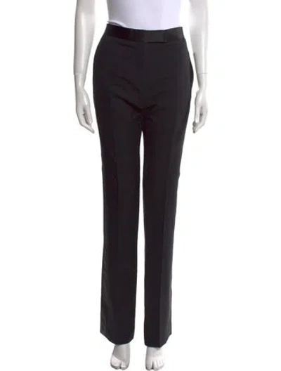Pre-owned Tom Ford Straight Leg Pants In Black