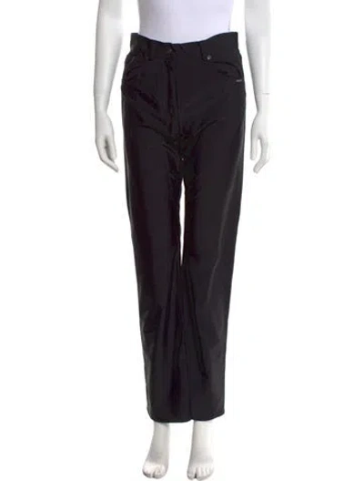 Pre-owned Tom Ford Straight Leg Pants In Black