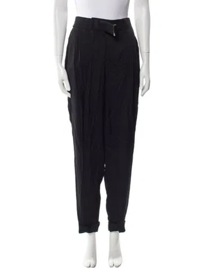 Pre-owned Tom Ford Straight Leg Pants In Black