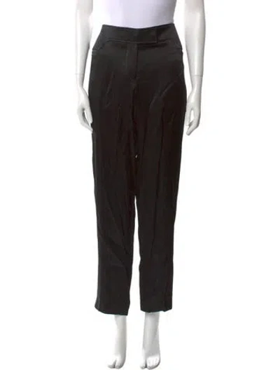 Pre-owned Tom Ford Straight Leg Pants In Black