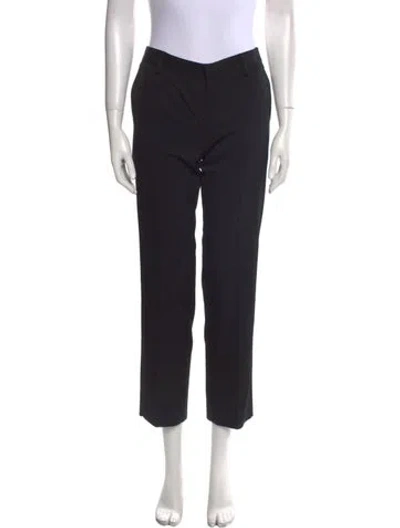 Pre-owned Tom Ford Straight Leg Pants In Black