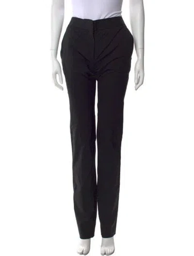 Pre-owned Tom Ford Straight Leg Pants In Black