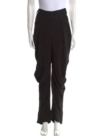 Pre-owned Tom Ford Straight Leg Pants In Black