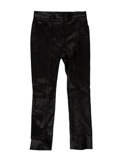 Pre-owned Tom Ford Straight Leg Pants In Black