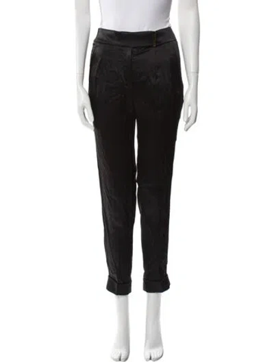 Pre-owned Tom Ford Straight Leg Pants In Black