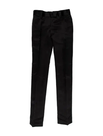 Pre-owned Tom Ford Straight Leg Pants In Black