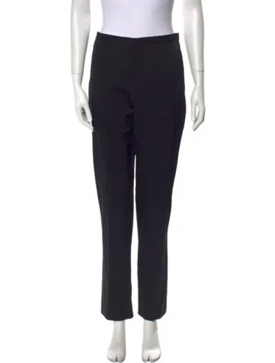 Pre-owned Tom Ford Straight Leg Pants In Black