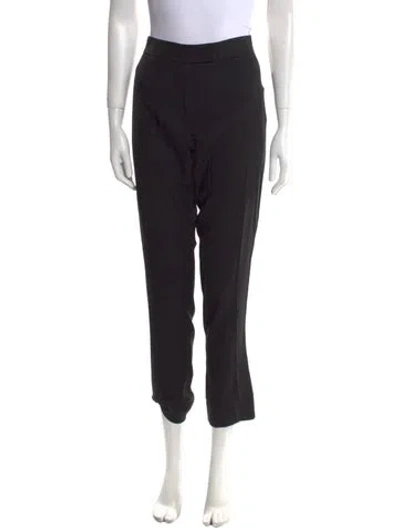 Pre-owned Tom Ford Straight Leg Pants In Black