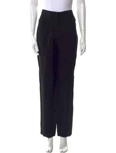 Pre-owned Tom Ford Straight Leg Pants In Black
