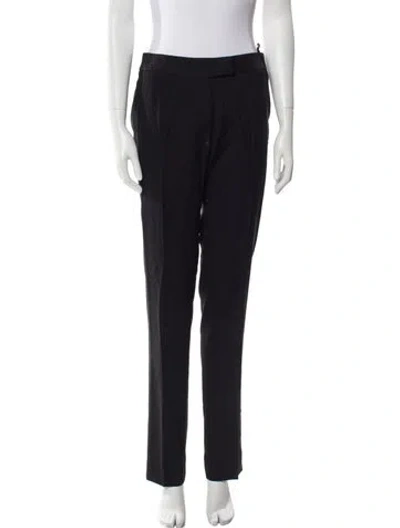 Pre-owned Tom Ford Straight Leg Pants In Black
