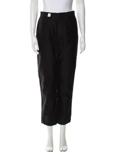 Pre-owned Tom Ford Straight Leg Pants In Black