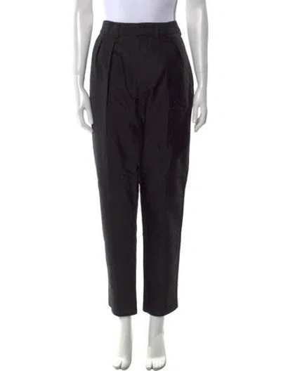 Pre-owned Tom Ford Straight Leg Pants In Black