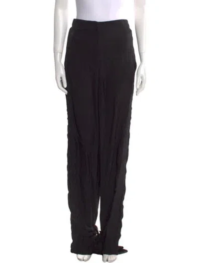 Pre-owned Tom Ford Straight Leg Pants In Black