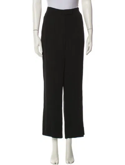 Pre-owned Tom Ford Straight Leg Pants In Black