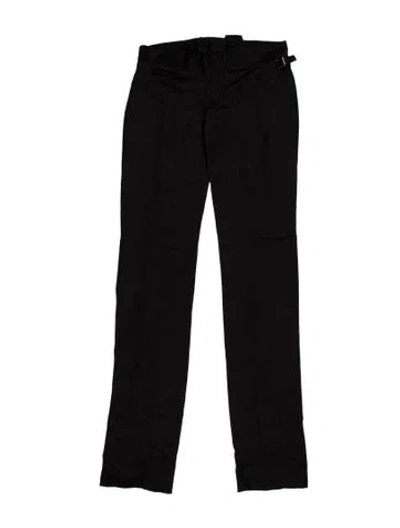 Pre-owned Tom Ford Straight Leg Pants In Black